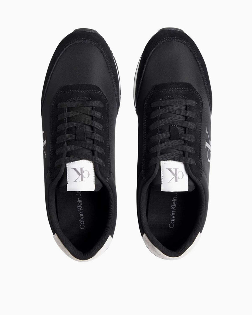 Calvin Klein Jeans Retro Runner Sneaker Black/Bright White