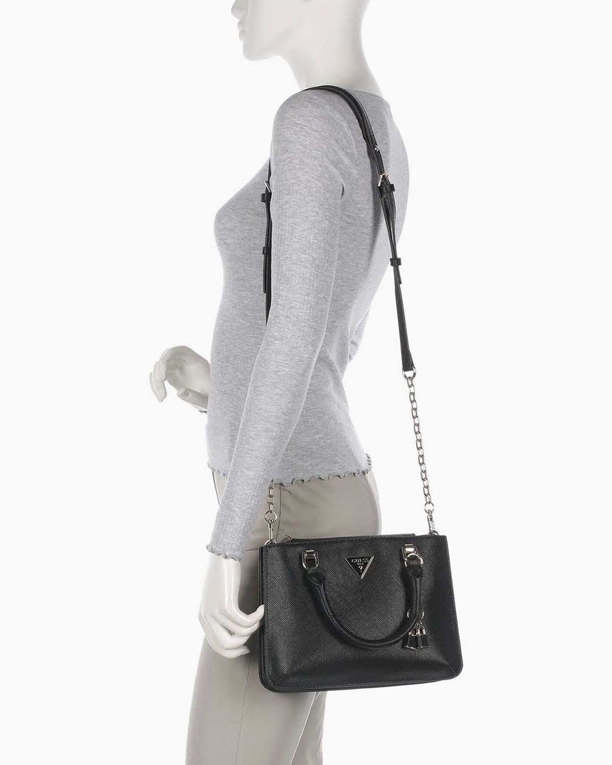 Guess Saffiano Aksesuar Detaylı El Çantası