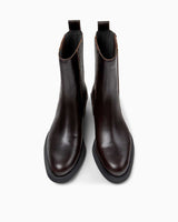 Camper Bonnie Chelsea Bootie Koyu Kahverengi