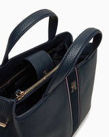 Tommy Hilfiger Legacy Satchel El Çantası Space Blue