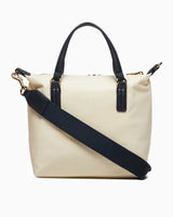 Tommy Hilfiger Poppy Small Tote Çapraz Askılı Çanta Beige