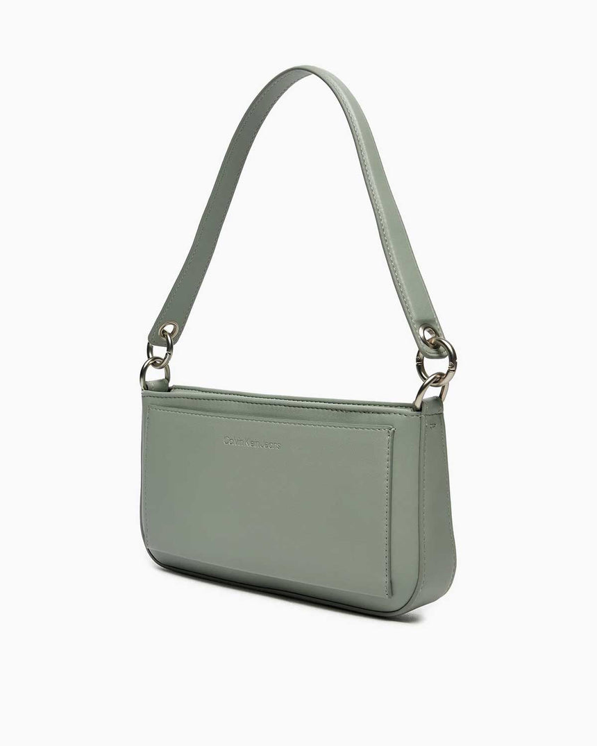 Calvin Klein Sculpted Shoulder Pouch Omuz Çantası Slate Gray