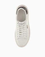 Guess Elbina10  Kadın Deri Sneaker White Silver
