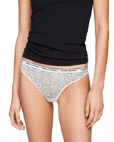 Tommy Hilfiger 3 Pack Thong Lace Külot Desert Sky/White/Primary Red