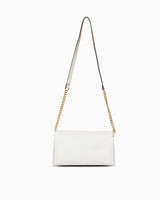 Us Polo Assn Zincir Detaylı Çapraz Askılı Çanta Beyaz