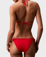 Calvin Klein String Side Tie Bikini Altı Flaming Chili