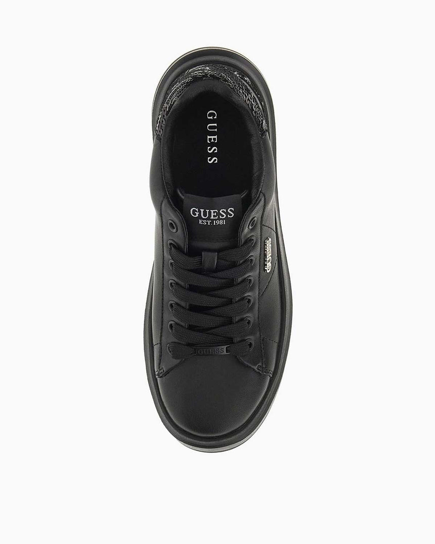 Guess Elbina10  Kadın Deri Sneaker Black