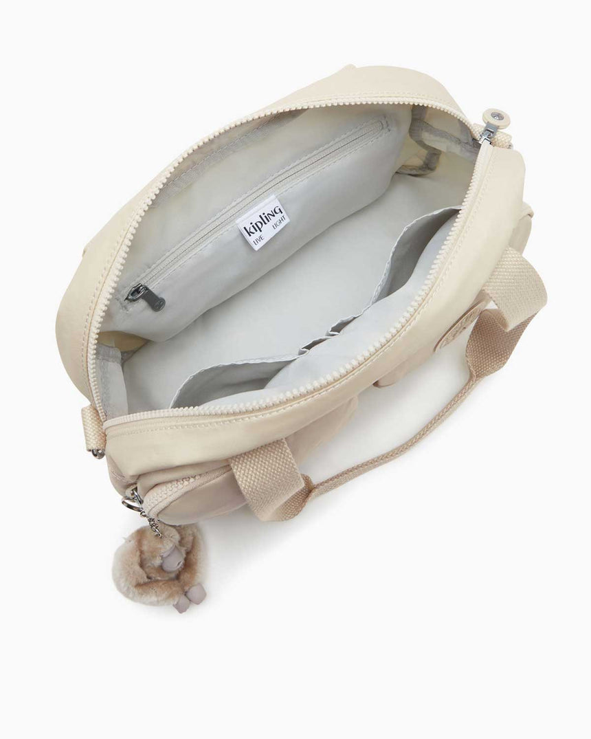 Kipling Cool Defea Omuz Çantası Beige Pearl