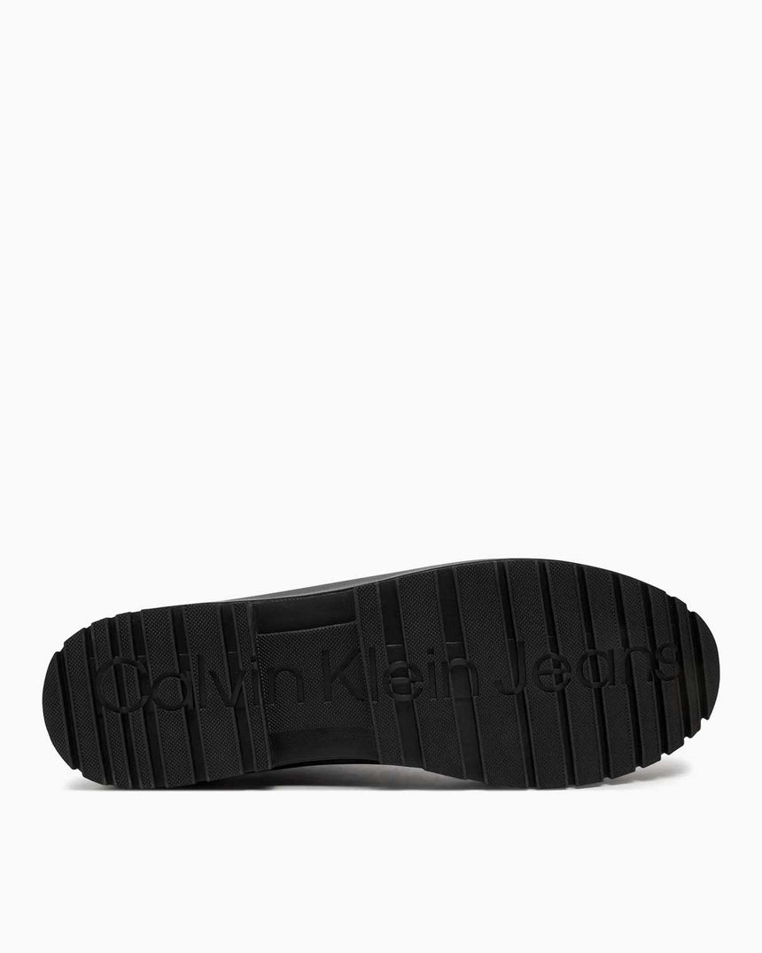 Calvin Klein Lugged Hybrid Lace Up Ayakkabı Triple Black