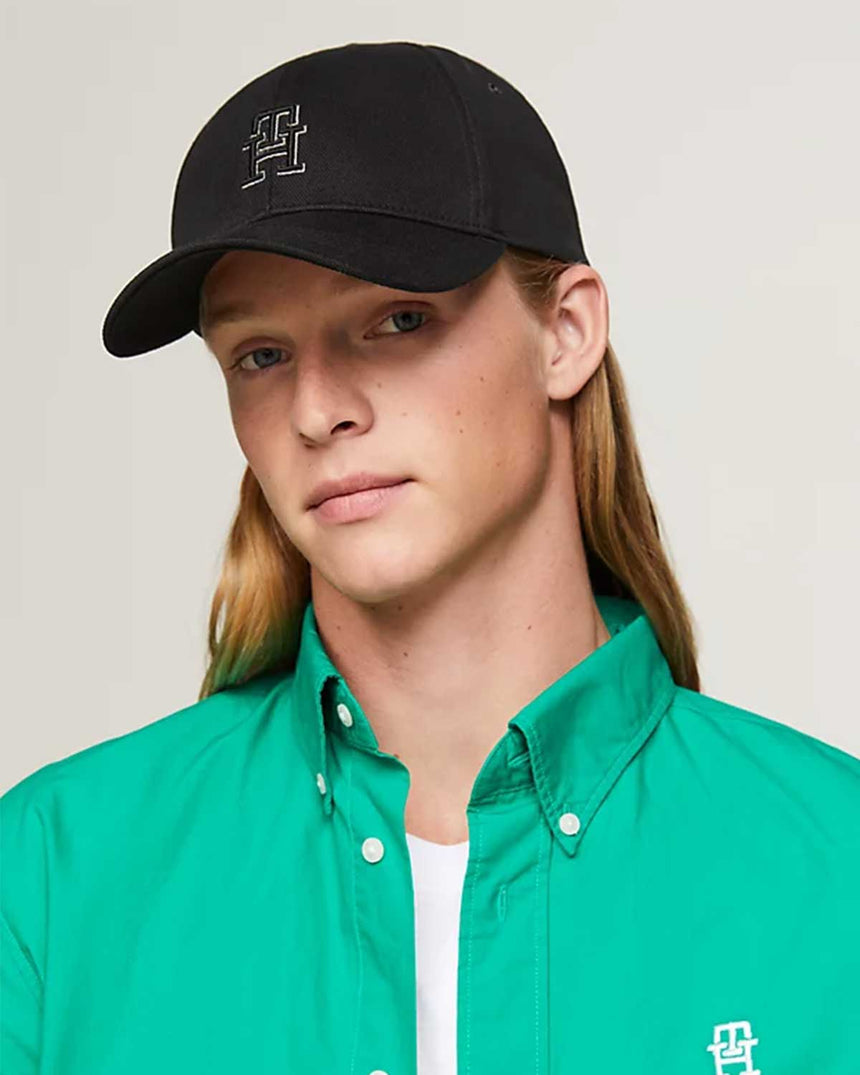 Tommy Hilfiger Heavy Twill Headwear Şapka Black