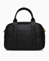 Nautica Ladies Logolu El Çantası Siyah