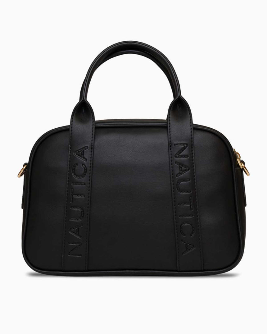 Nautica Ladies Logolu El Çantası Siyah
