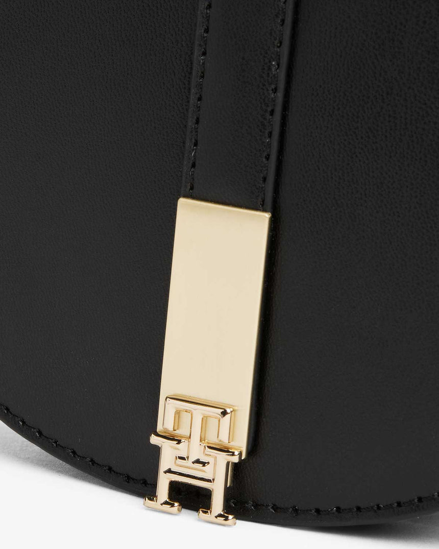 Tommy Hilfiger Heritage Saddle Çapraz Askılı Çanta Black