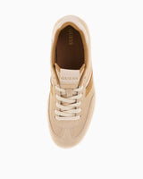 Guess Nolinas Nubuk Deri Sneaker Beige