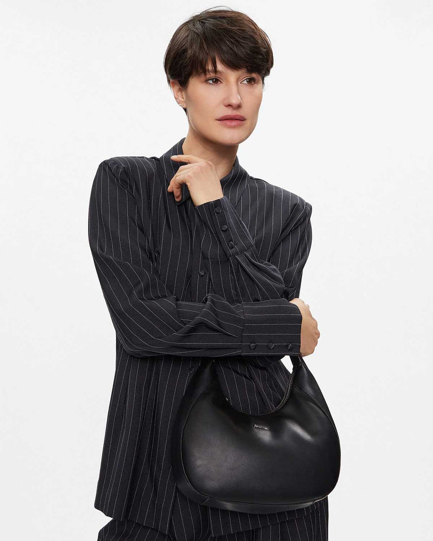 Calvin Klein Must Soft Shoulder Bag CK Black