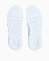 Calvin Klein Eva Runner Low Sneaker Bright White/Calvin Navy/Silver
