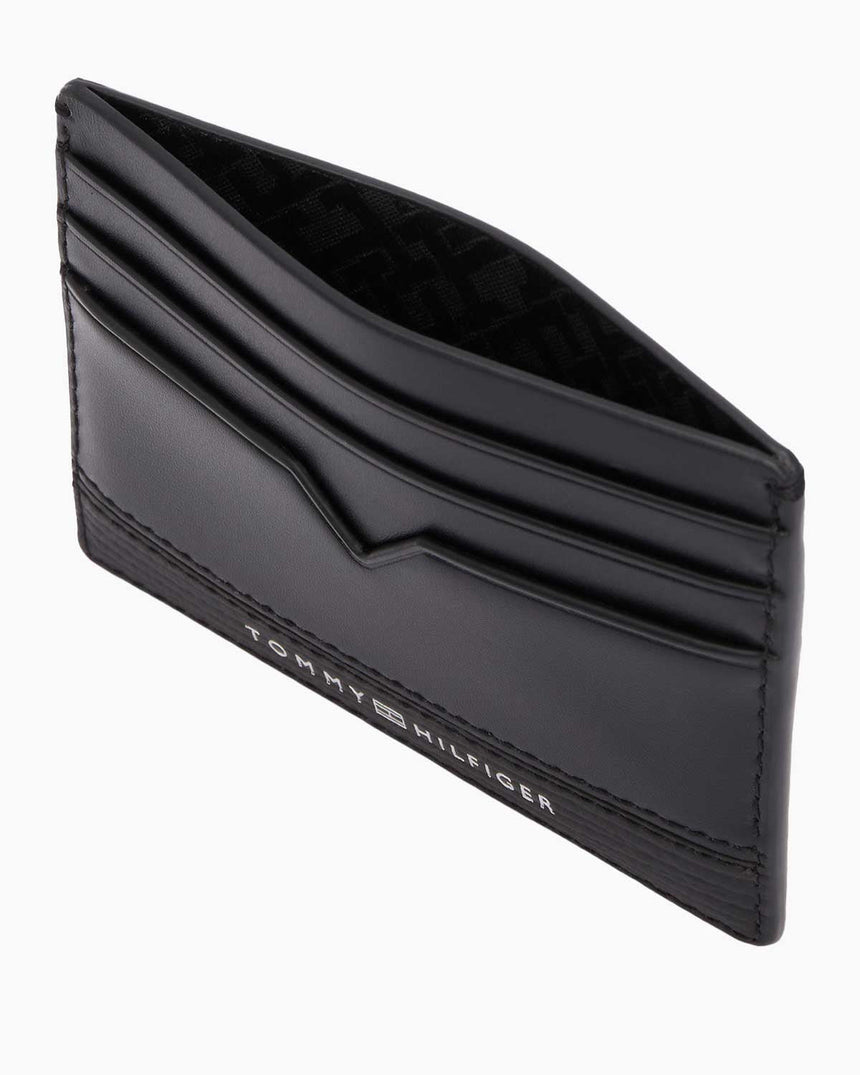 Tommy Hilfiger Business Logo Yazılı Kartlık Black
