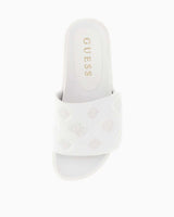 Guess Fabio2 Logo Terlik White