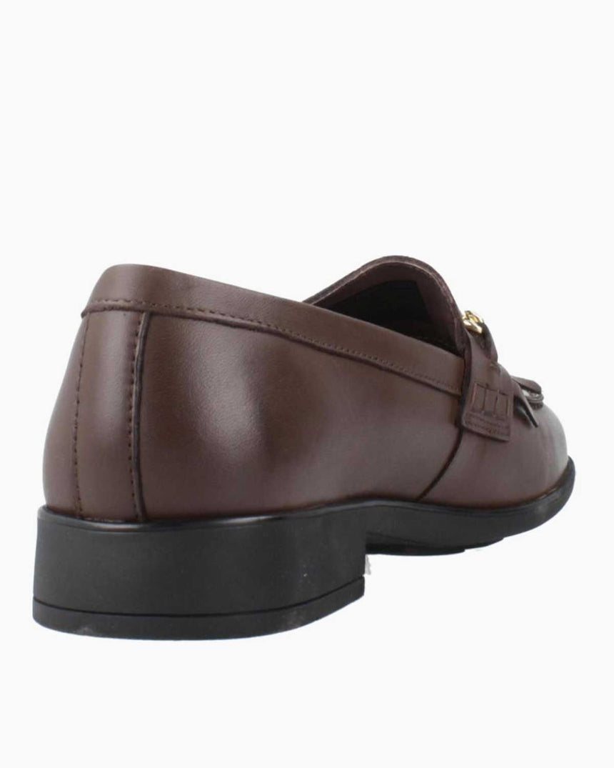Tommy Hilfiger Emerald Zincir Püsküllü Kadın Loafer Legacy Brown