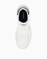 Guess Elbina10 Baskılı Kadın Deri Sneaker White Blue