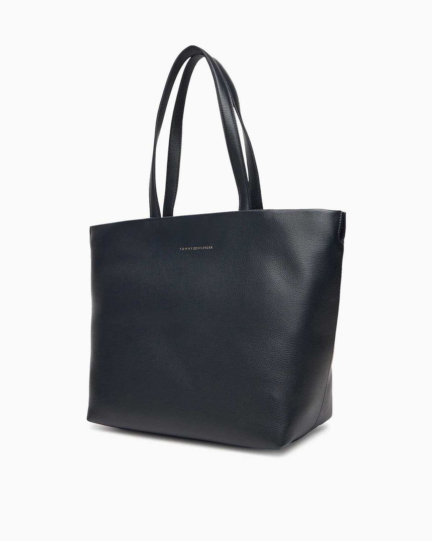 Tommy Hilfiger Logotape Kadın Tote Çanta Space Blue