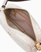 Nautica Mini Cüzdan Detaylı Çapraz Askılı Çanta Krem