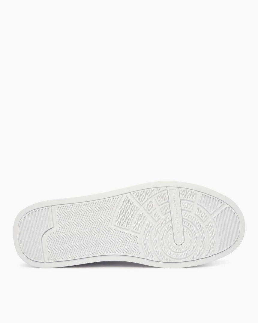 Tommy Hilfiger Court Detail Essential Sneaker White/Agean Sea