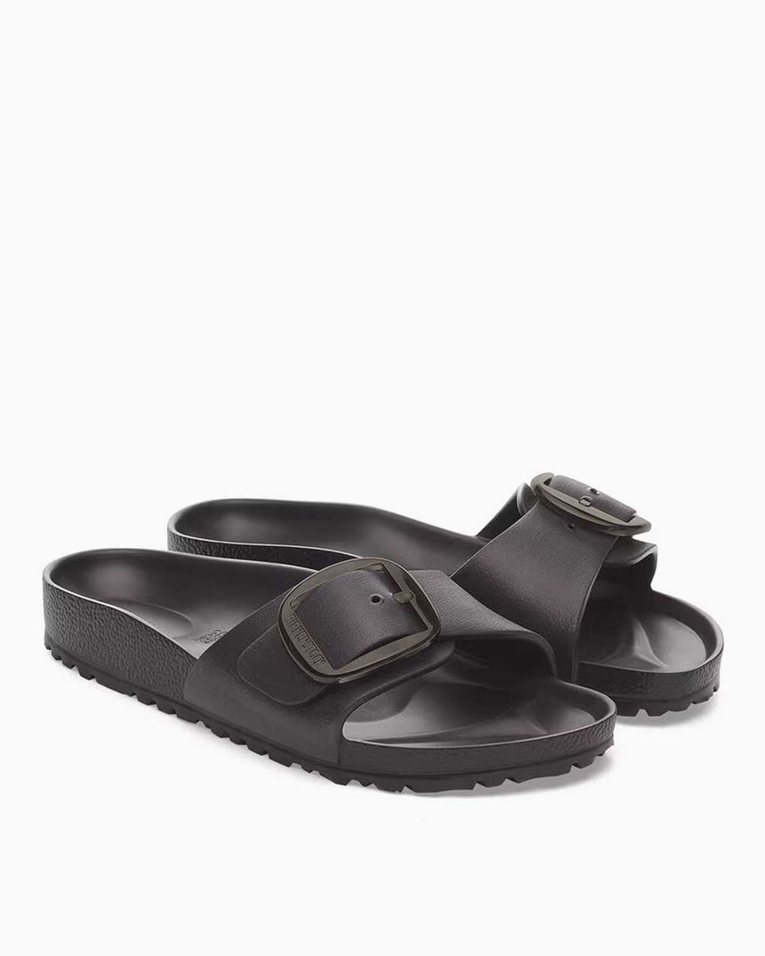 Birkenstocl Madrid EVA Big Buckle Tek Bantlı Terlik Black