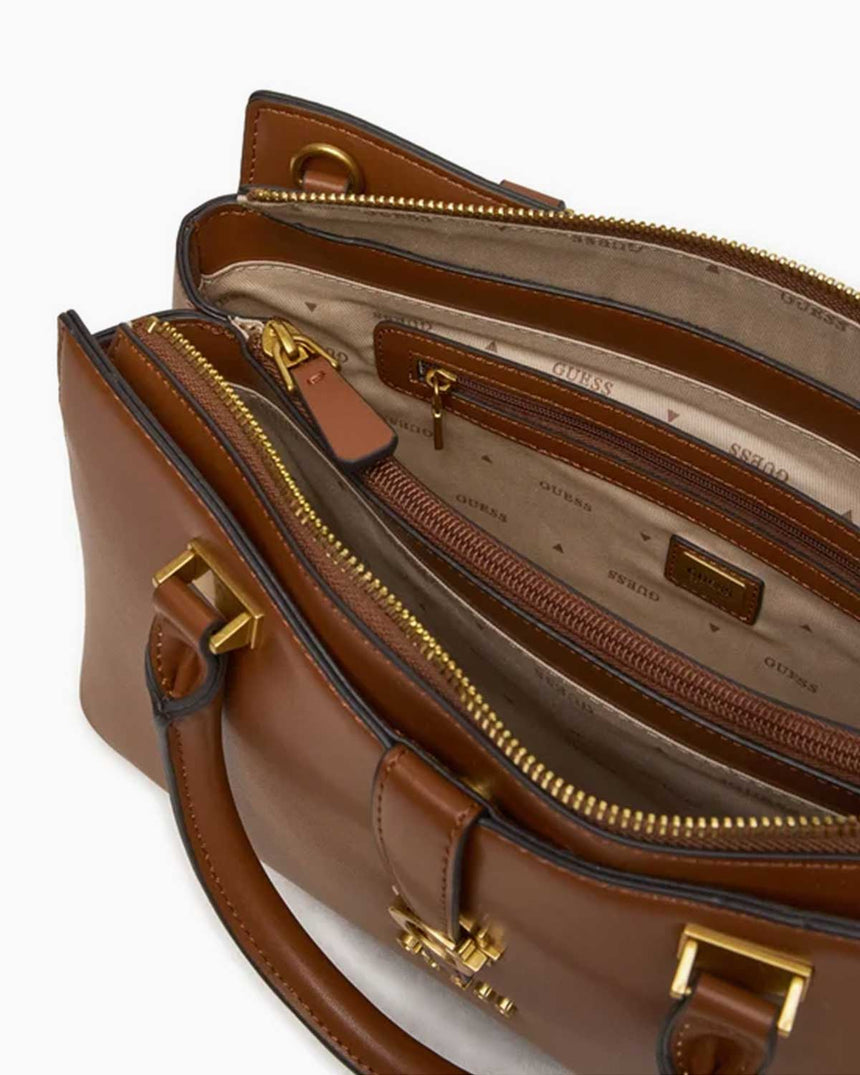 Guess Kuba Compartment Satchel Logolu El Çantası