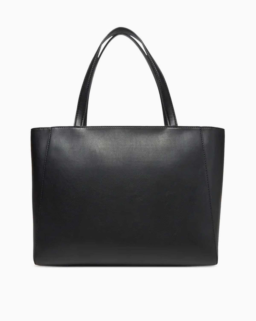 Calvin Klein Re-Lock Orta Boy Shooper Kadın El Çantası Black
