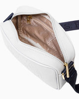 Us Polo Assn Mini Cüzdan Detaylı Çapraz Askılı Çanta Beyaz