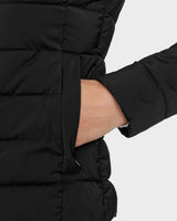 Guess Solid Kadın Aktif Şişme Mont Jet Black A996