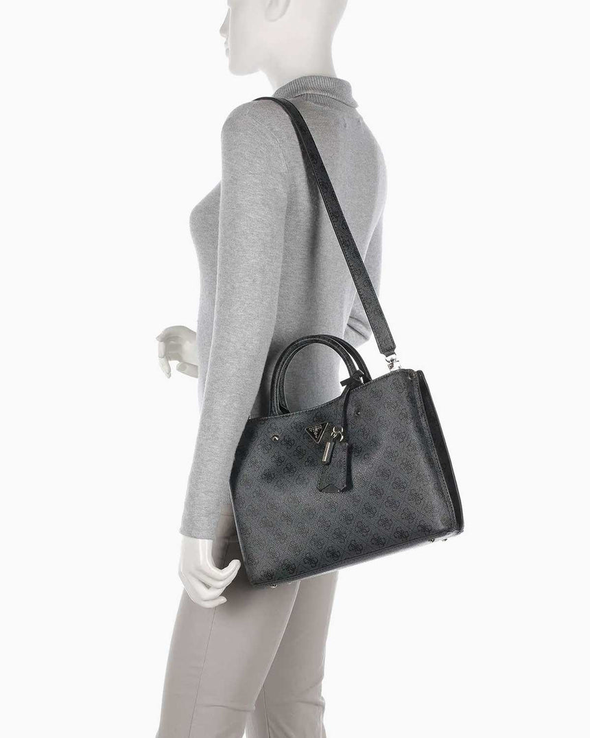 Guess Meridian Girlfriend El Çantası Coal Logo