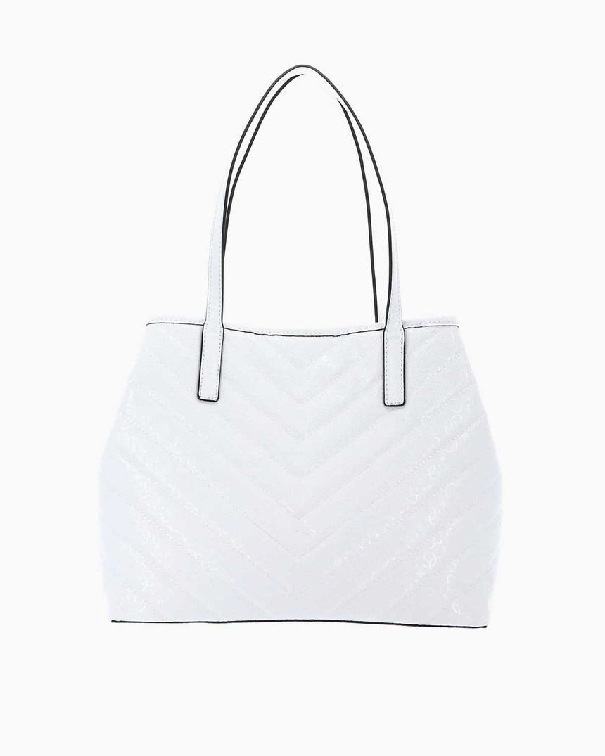 Guess Vikky Tote Omuz Çantası White