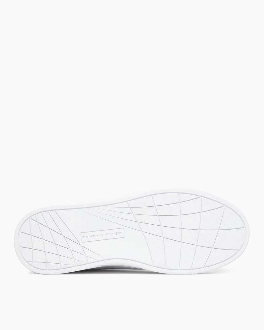 Tommy Hilfiger İkonik Kort Kadın Sneaker Ancient White