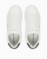 Calvin Klein Rome Klasik Çubuk Taban Kadın Mono Logo Kadın Sneaker Bright White/Black