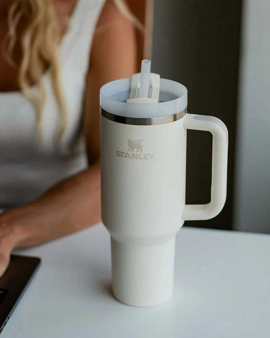 Stanley The Quencher H2.O FlowState Tumbler 1.18L / 40oz Termos Cream Tonal