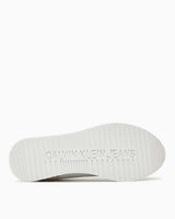 Calvin Klein Retro Runner Low Top Sneakers Triple White