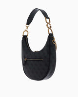 Guess Dagan Convertile Zincir Detaylı Omuz Çantası Coal Logo