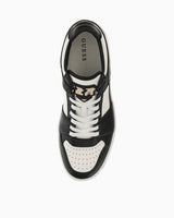 Guess Sava Low Bağcıklı Sneakers Black White