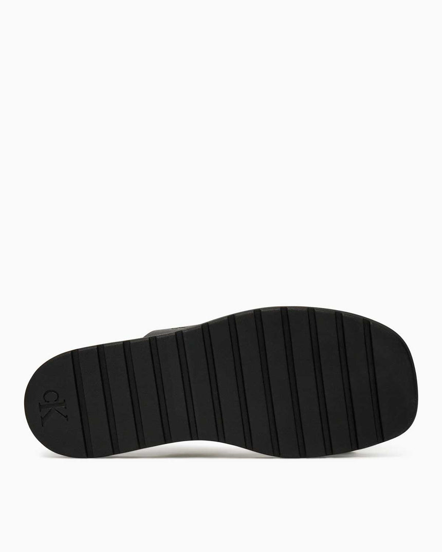 Calvin Klein Zadar Halat Detaylı Yumuşak Kadın Sandalet CK Black