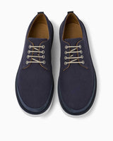 Camper Hakiki Deri Wagon Erkek Blucher Ayakkabı Lacivert