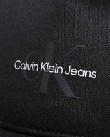 Calvin Klein Mono Logo Print Şapka Black