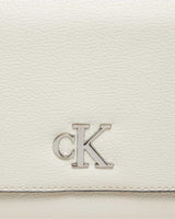 Calvin Klein Minimal Monogram Çapraz Askılı Çanta White