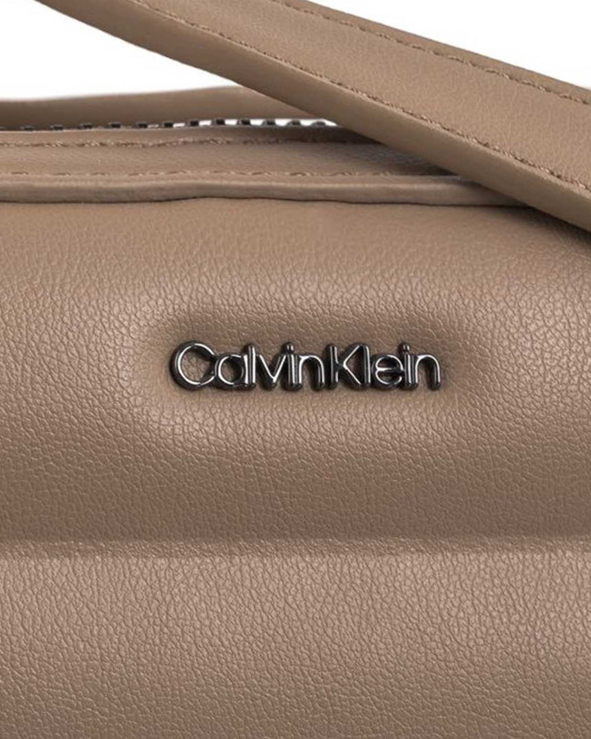 Calvin Klein Line Quilt Crossover Camera Bag Chanterelle