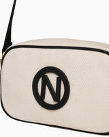 Nautica Çapraz Askılı Çanta Bej - Siyah