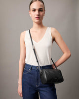 Calvin Klein Woven Logolu Camera Bag CK Black