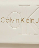 Calvin Klein Sculpted Flap Omuz Çantası Eggshell