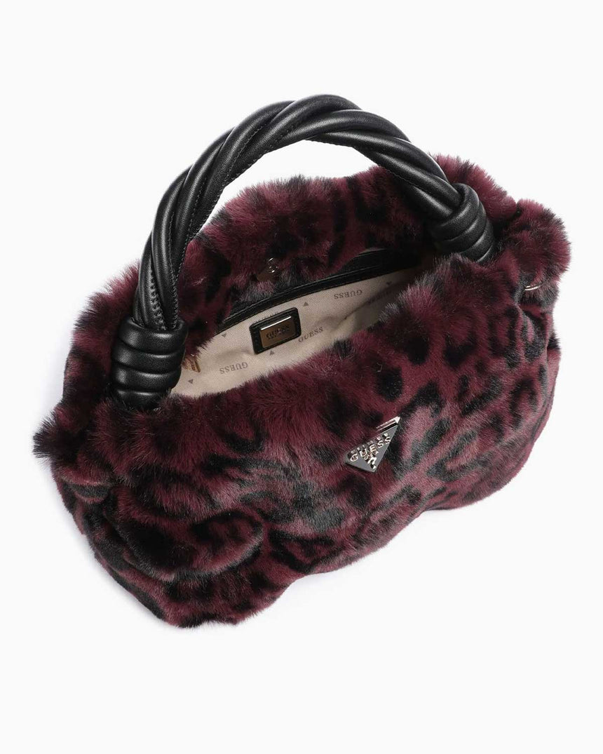 Guess Shaida Kadın Çapraz Askılı Çanta Wine Leo