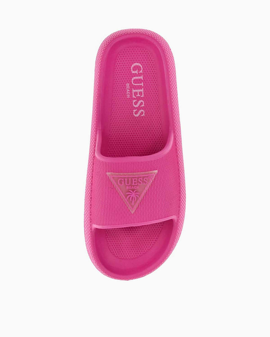 Guess Rubber Slippers Terlik Classic Peonia Multi